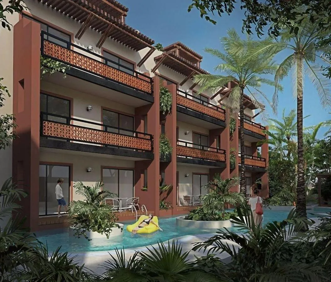 Apartment Swim Up- 2 Bdr & 2 Bike In Tulum