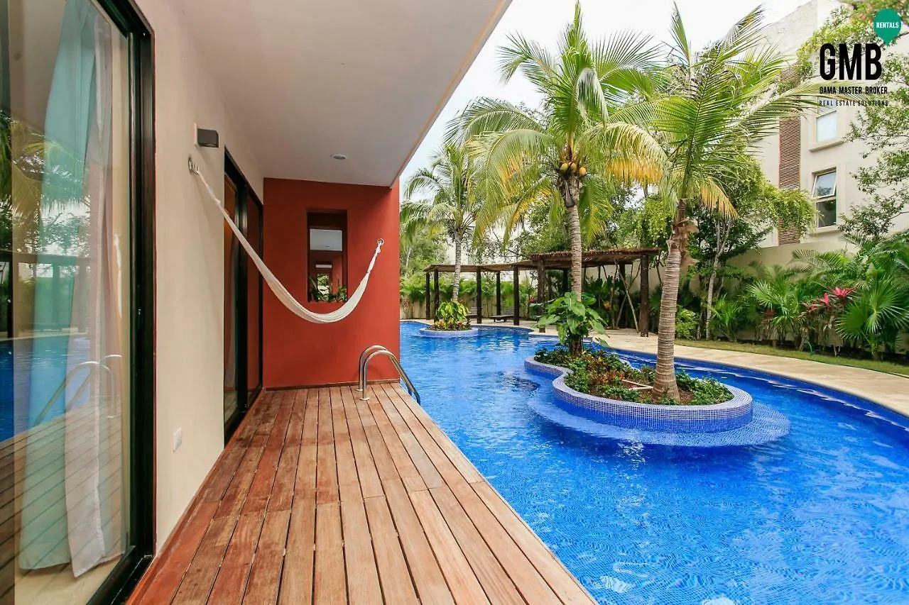 Apartment Swim Up- 2 Bdr & 2 Bike In Tulum