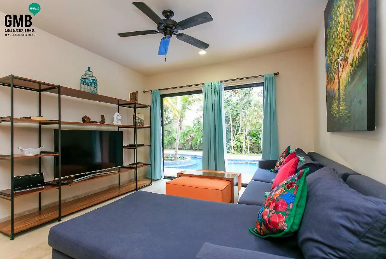 Apartment Swim Up- 2 Bdr & 2 Bike In Tulum
