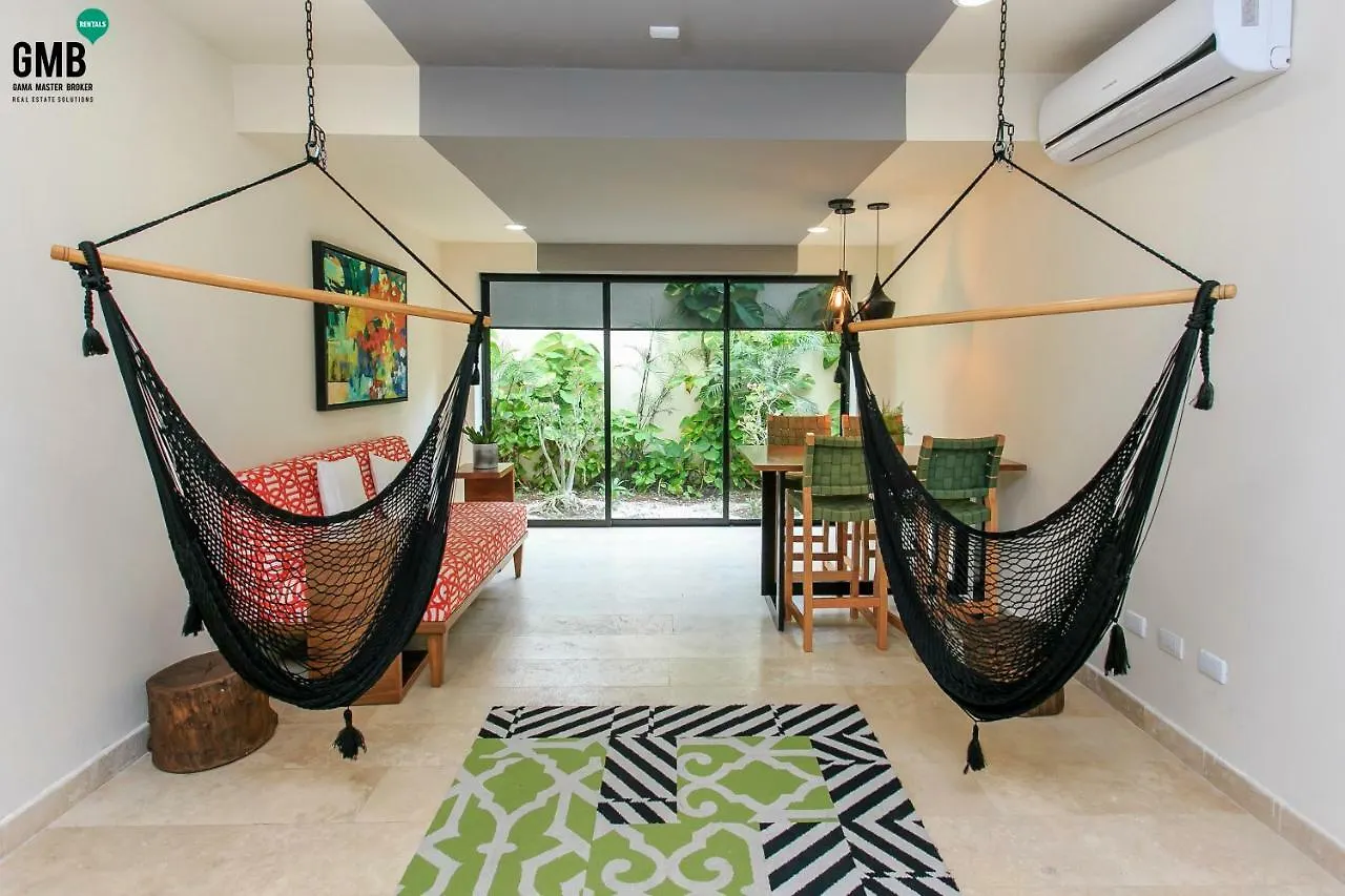 Apartment Swim Up- 2 Bdr & 2 Bike In Tulum